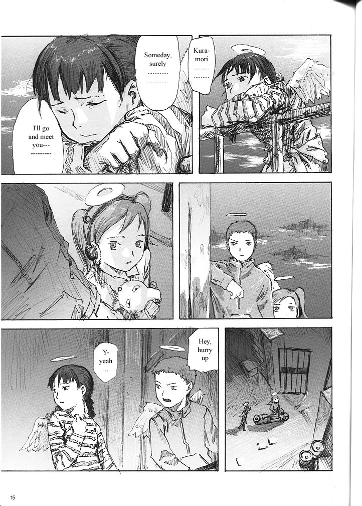 Haibane Renmei Chapter 4.2 page 14 - Chapter 4 v2 : The Haibanes of Old Home Extra