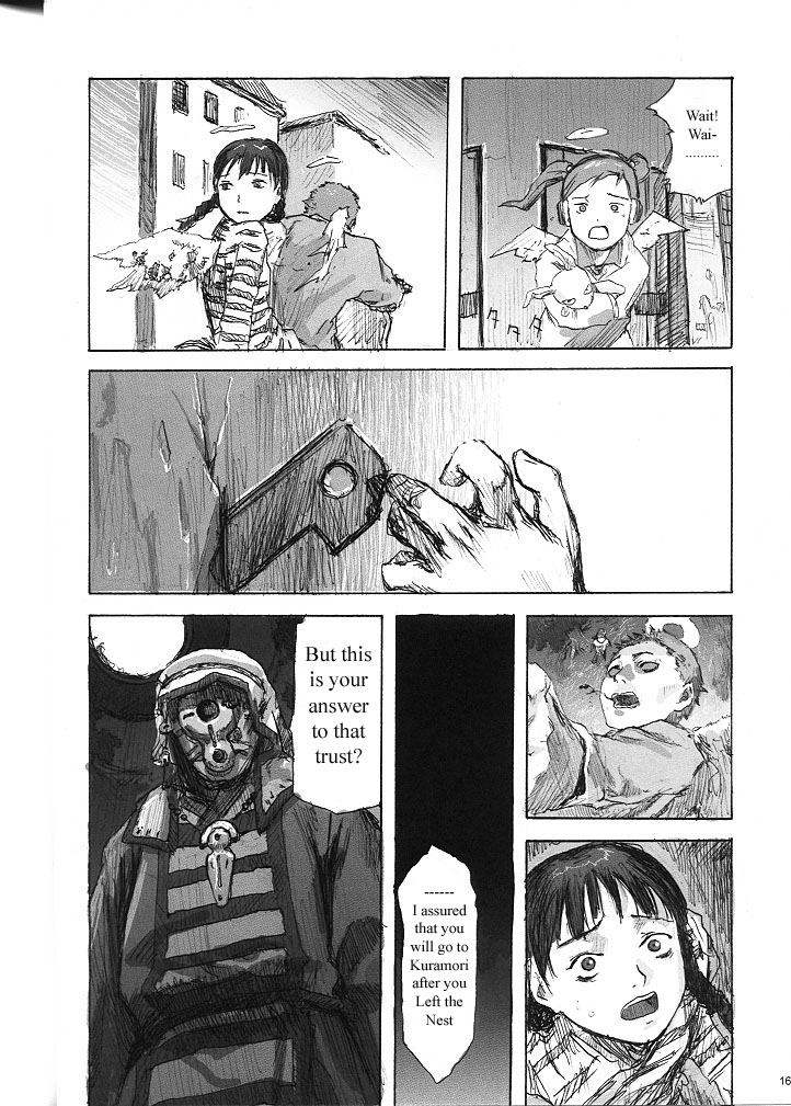 Haibane Renmei Chapter 4.2 page 15 - Chapter 4 v2 : The Haibanes of Old Home Extra