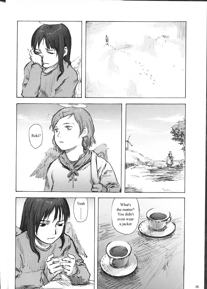 Haibane Renmei Chapter 4.2 page 5 - Chapter 4 v2 : The Haibanes of Old Home Extra