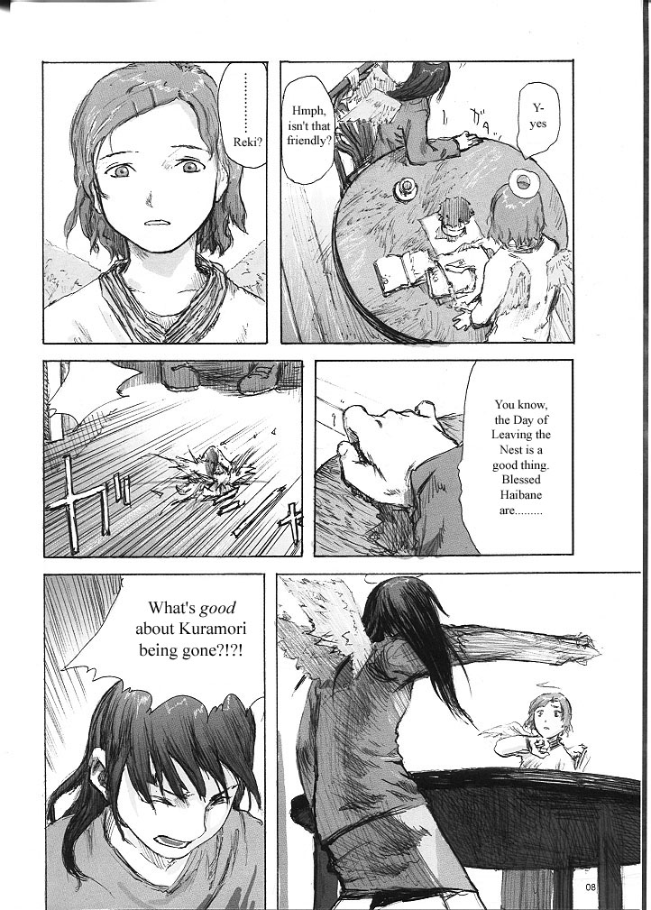 Haibane Renmei Chapter 4.2 page 7 - Chapter 4 v2 : The Haibanes of Old Home Extra