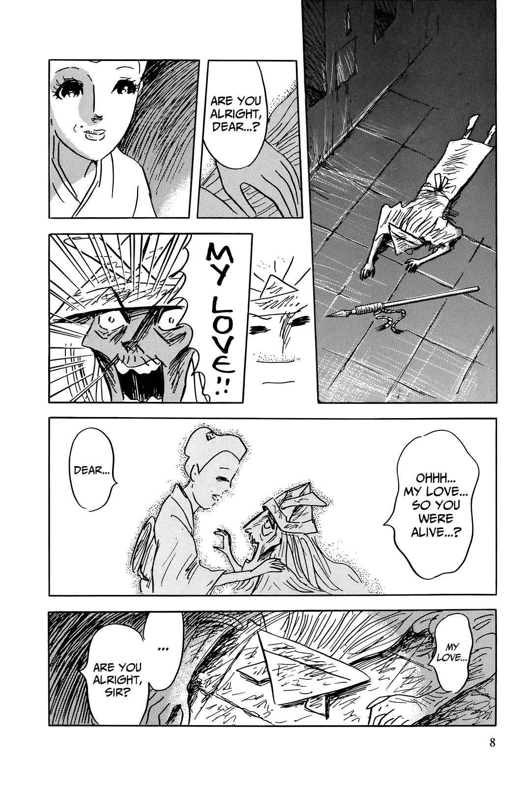 "Haikai Roujin" Don Quixote Chapter 0 page 11 - Chapter 0: Prologue