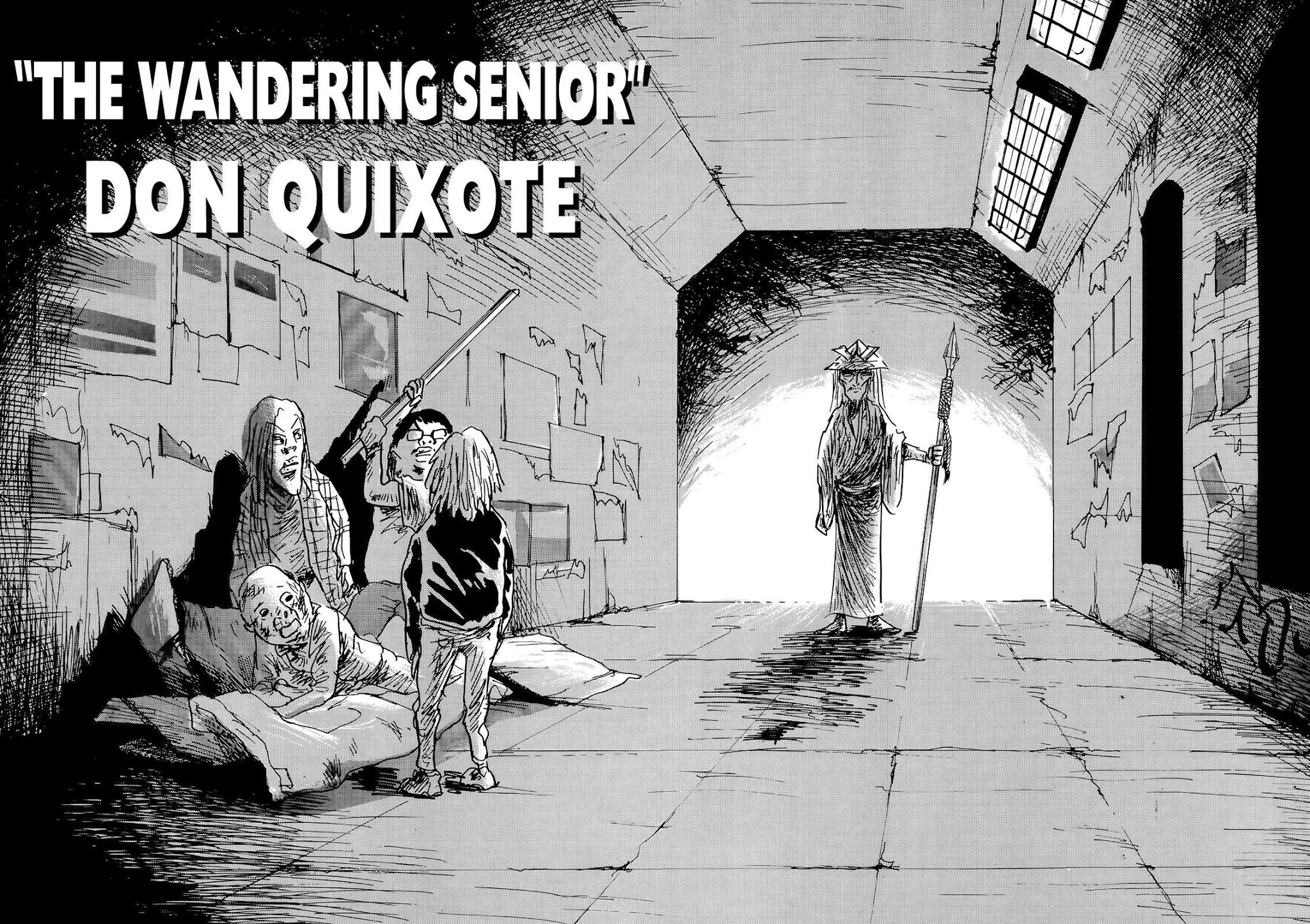 "Haikai Roujin" Don Quixote Chapter 0 page 8 - Chapter 0: Prologue