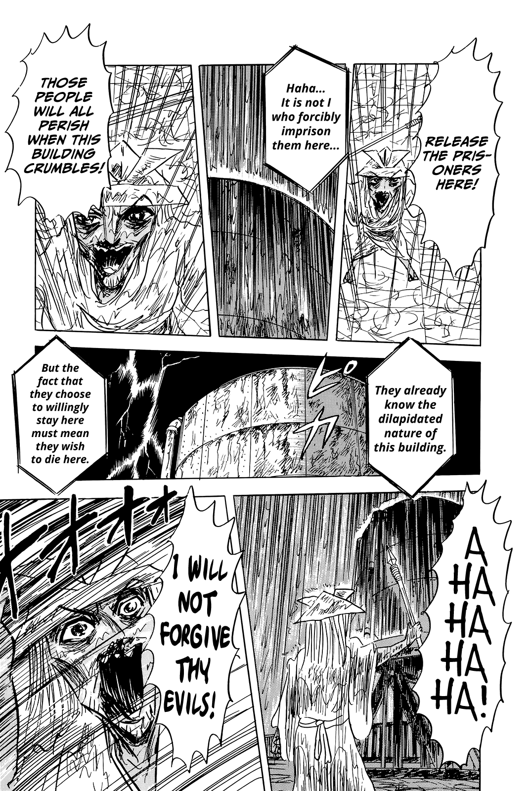 "Haikai Roujin" Don Quixote Chapter 1 page 17 - Chapter 1: Rain