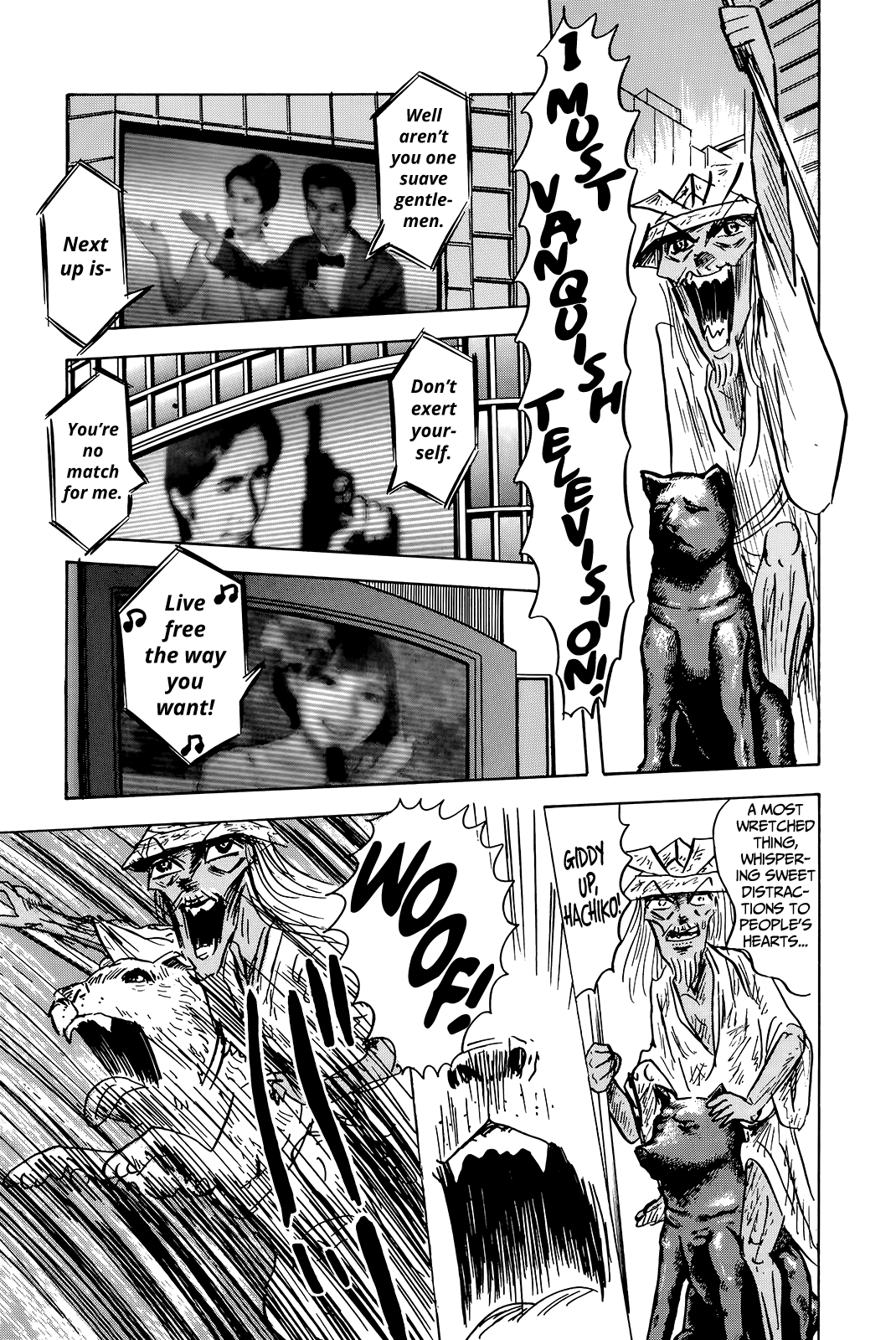 "Haikai Roujin" Don Quixote Chapter 3 page 9 - Chapter 3: Laughter