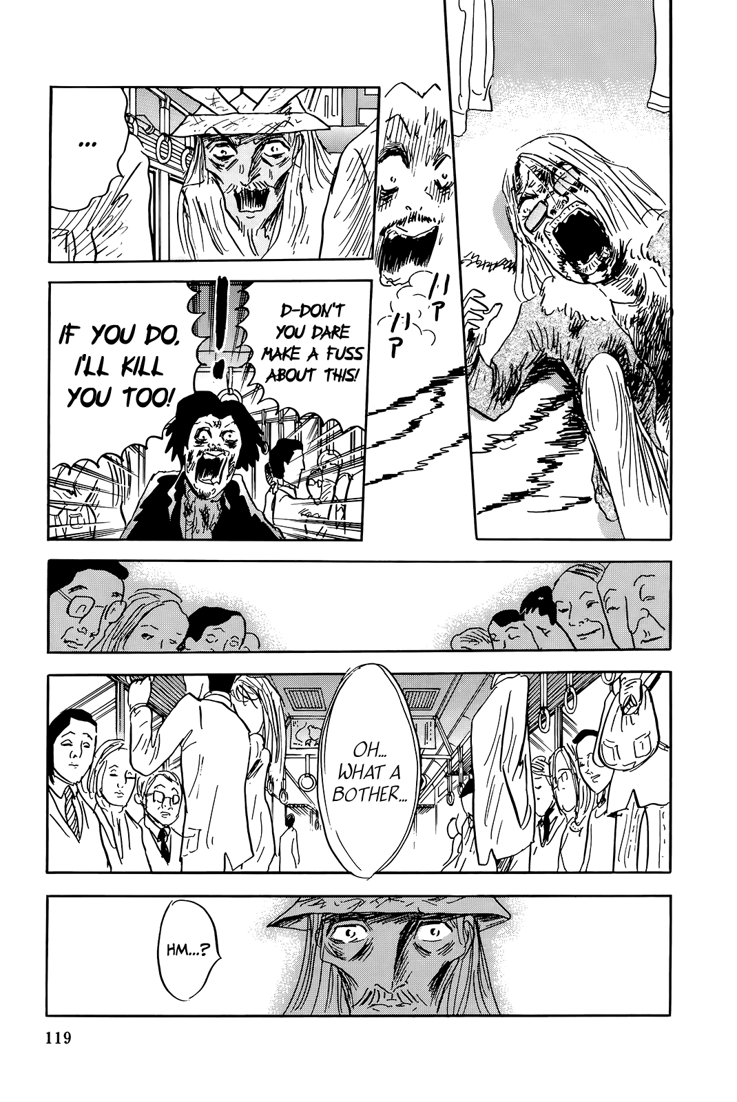 "Haikai Roujin" Don Quixote Chapter 5 page 11 - Chapter 5: Subway Loop