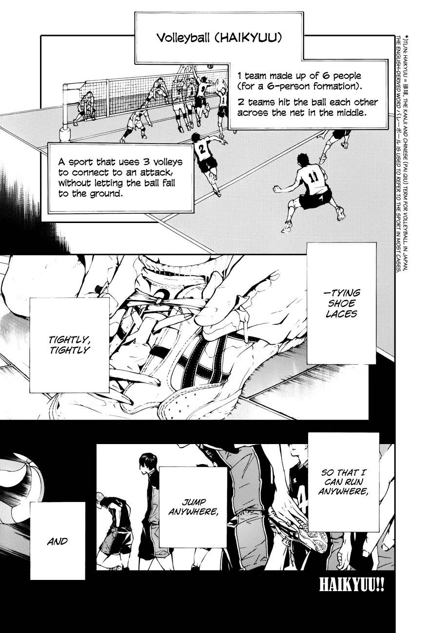 Haikyu!! Chapter 0 page 2 - Chapter 0: vol.0: Oneshot