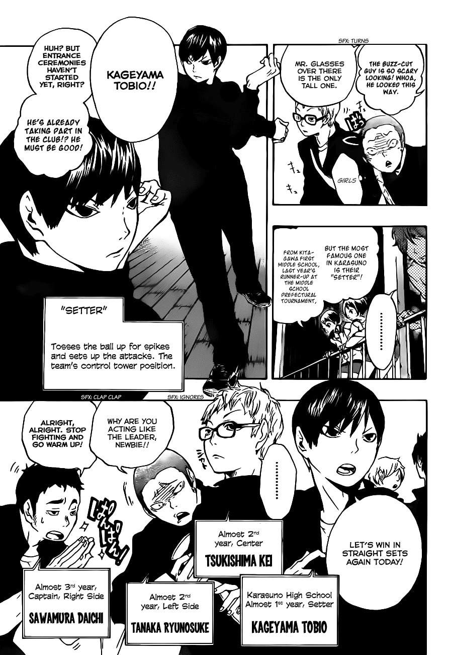 Haikyu!! Chapter 0 page 6 - Chapter 0: vol.0: Oneshot