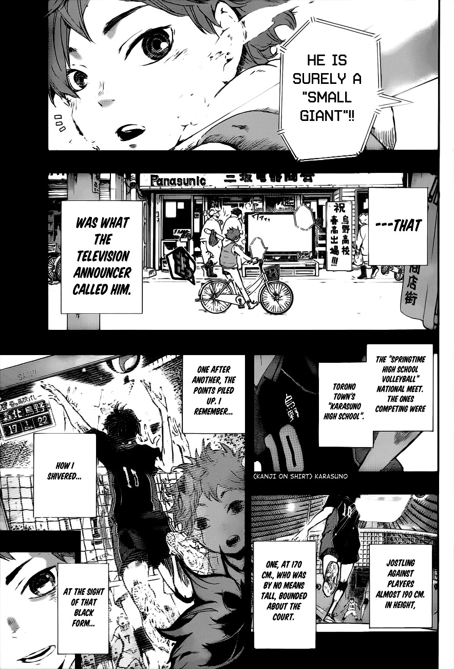 Haikyu!! Chapter 1 page 4 - Chapter 1: Endings and Beginnings
