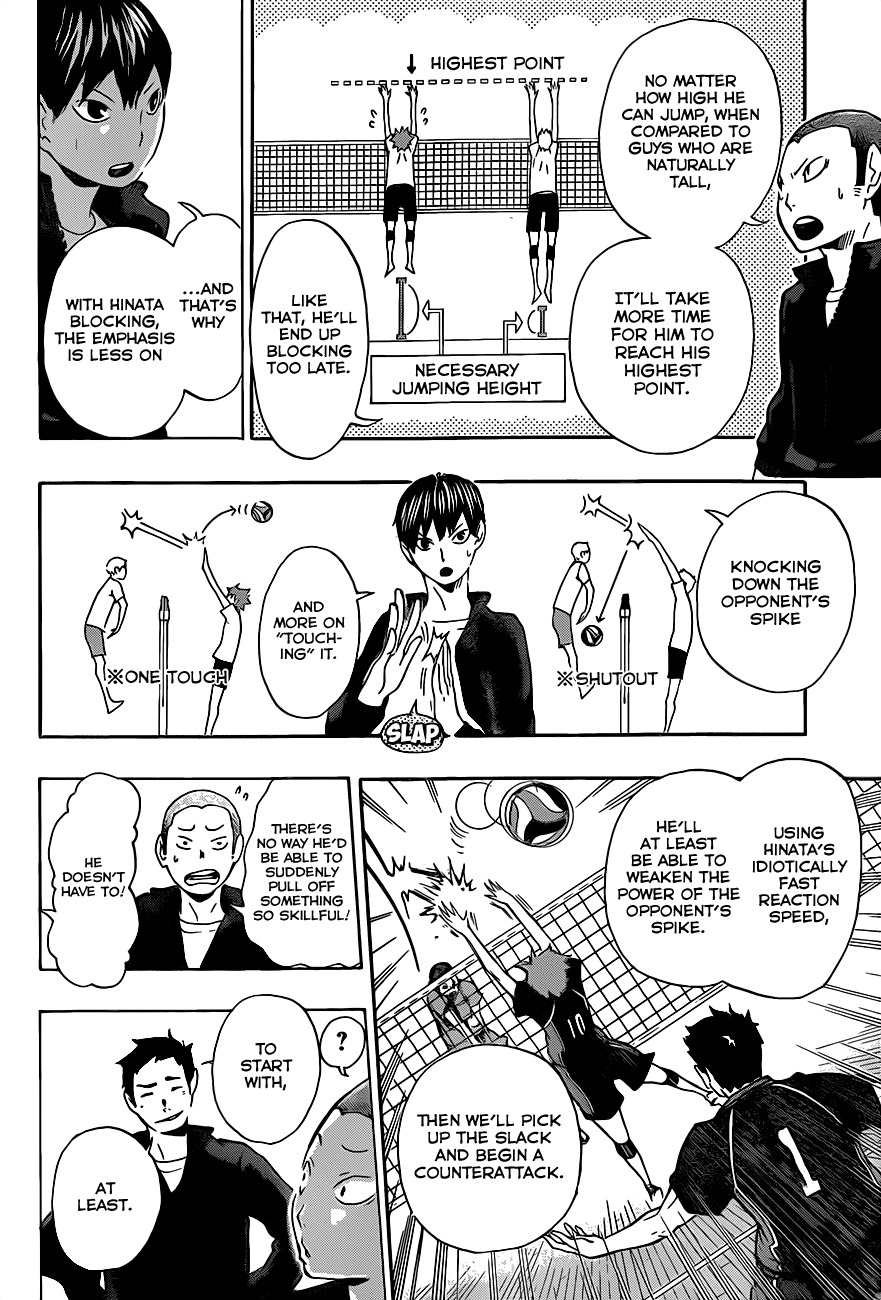 Haikyu!! Chapter 10 page 16 - Chapter 10: The Strain on the Timid