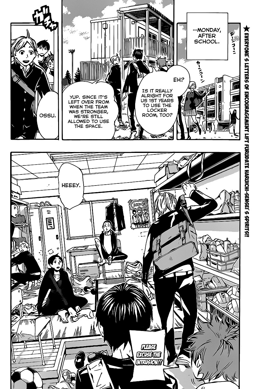 Haikyu!! Chapter 10 page 18 - Chapter 10: The Strain on the Timid