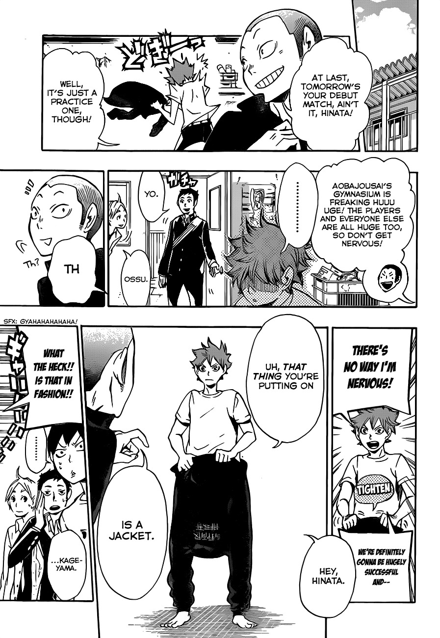 Haikyu!! Chapter 10 page 19 - Chapter 10: The Strain on the Timid