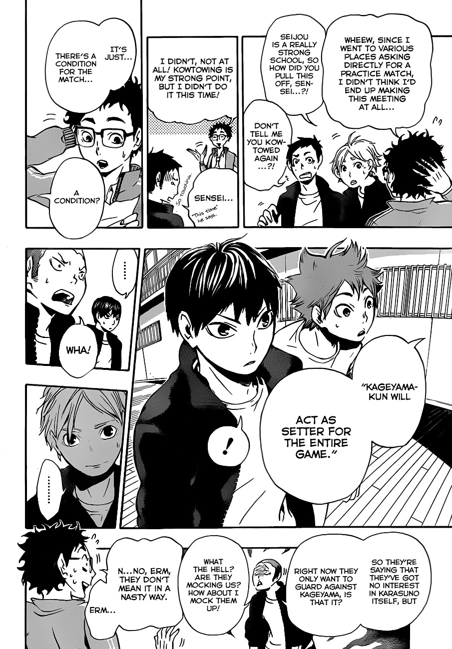 Haikyu!! Chapter 10 page 2 - Chapter 10: The Strain on the Timid