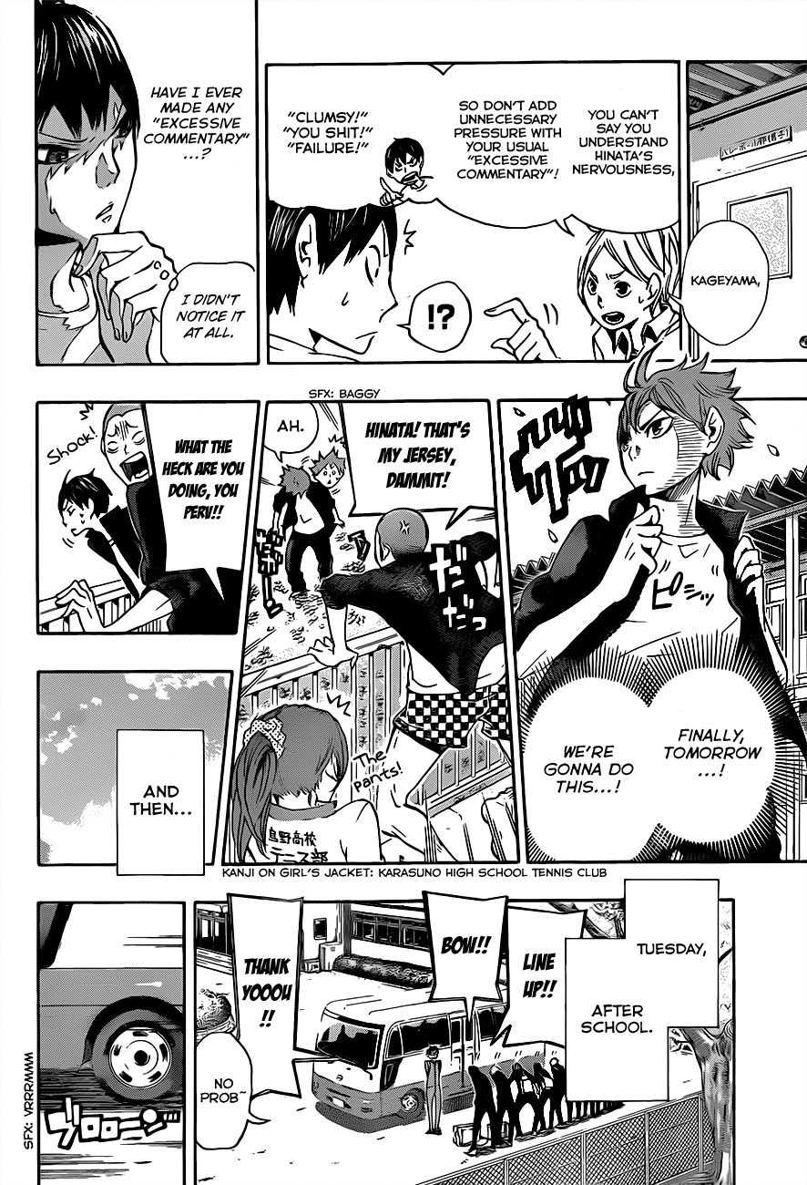 Haikyu!! Chapter 10 page 22 - Chapter 10: The Strain on the Timid