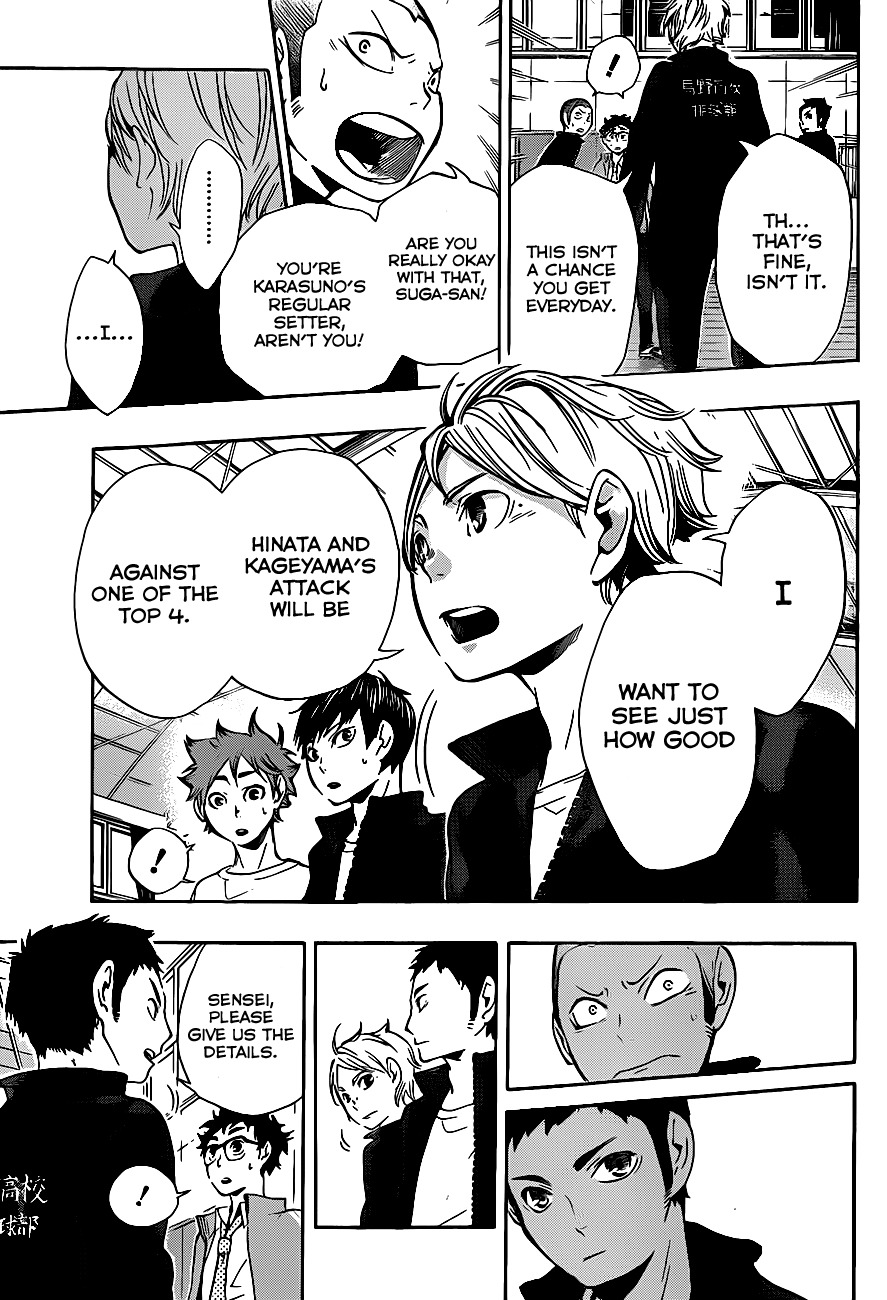 Haikyu!! Chapter 10 page 3 - Chapter 10: The Strain on the Timid