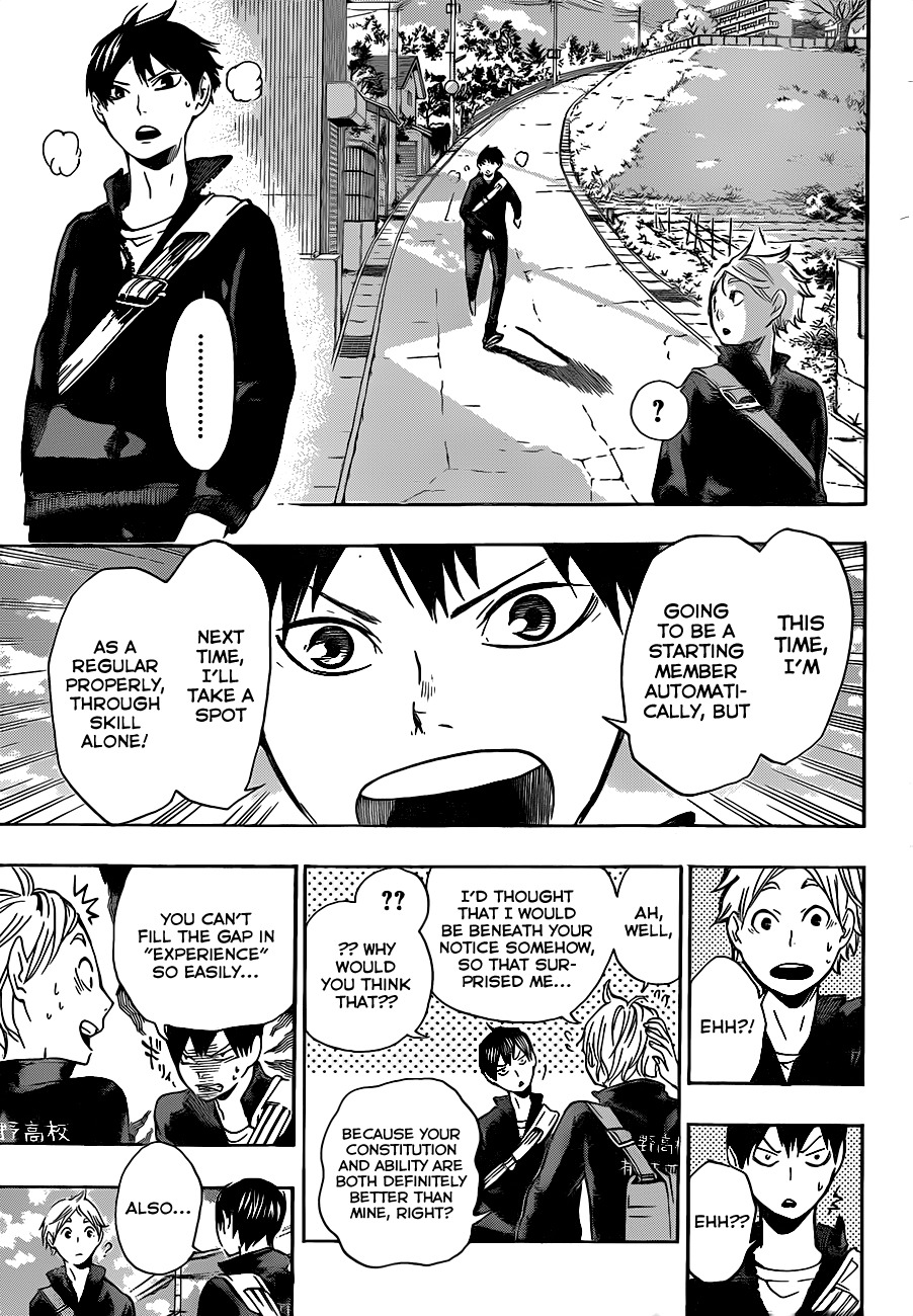 Haikyu!! Chapter 10 page 5 - Chapter 10: The Strain on the Timid