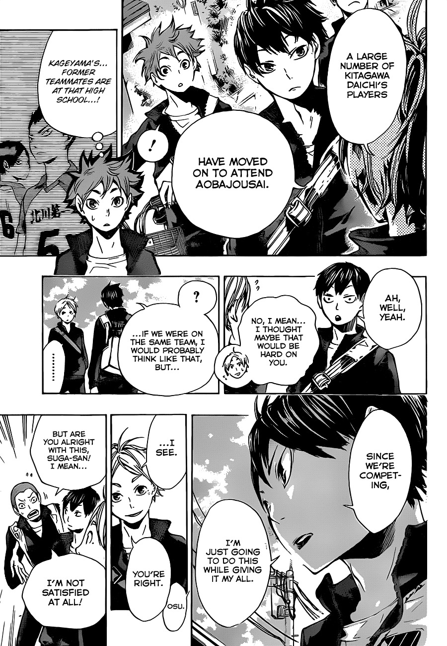 Haikyu!! Chapter 10 page 7 - Chapter 10: The Strain on the Timid