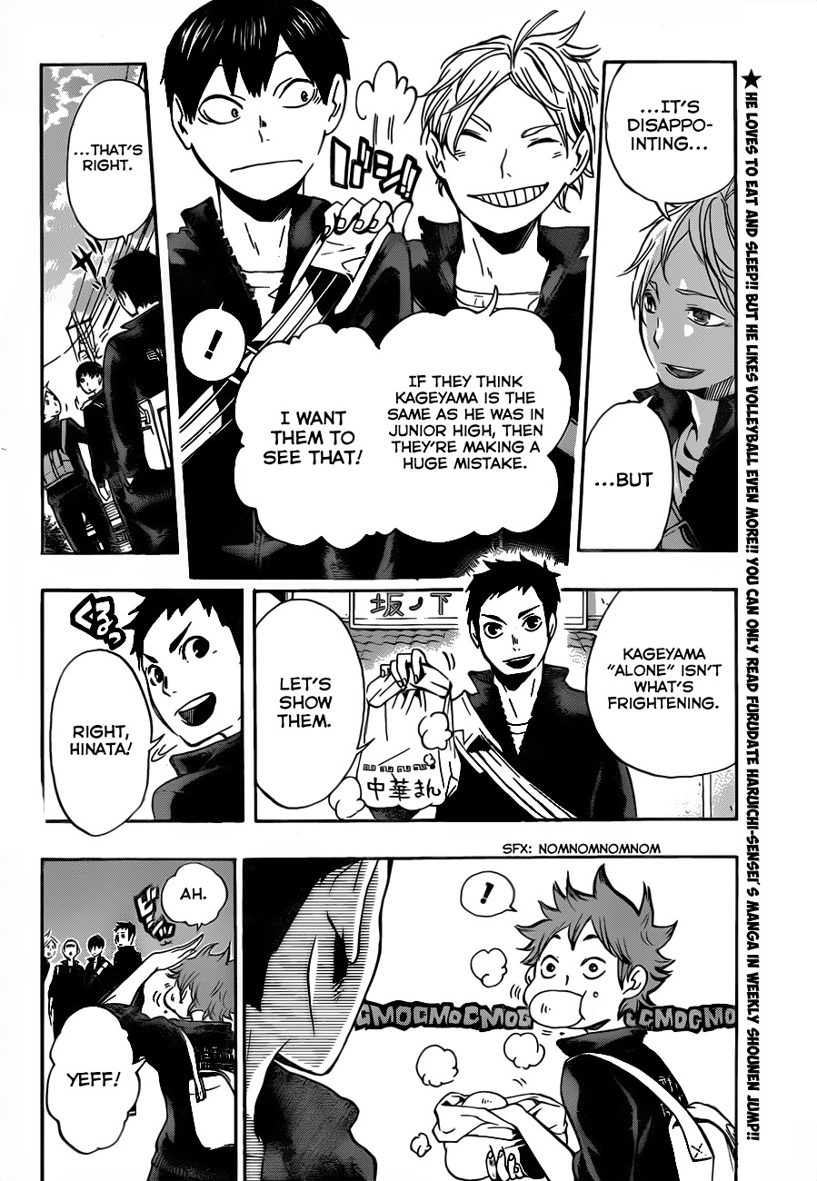 Haikyu!! Chapter 10 page 8 - Chapter 10: The Strain on the Timid