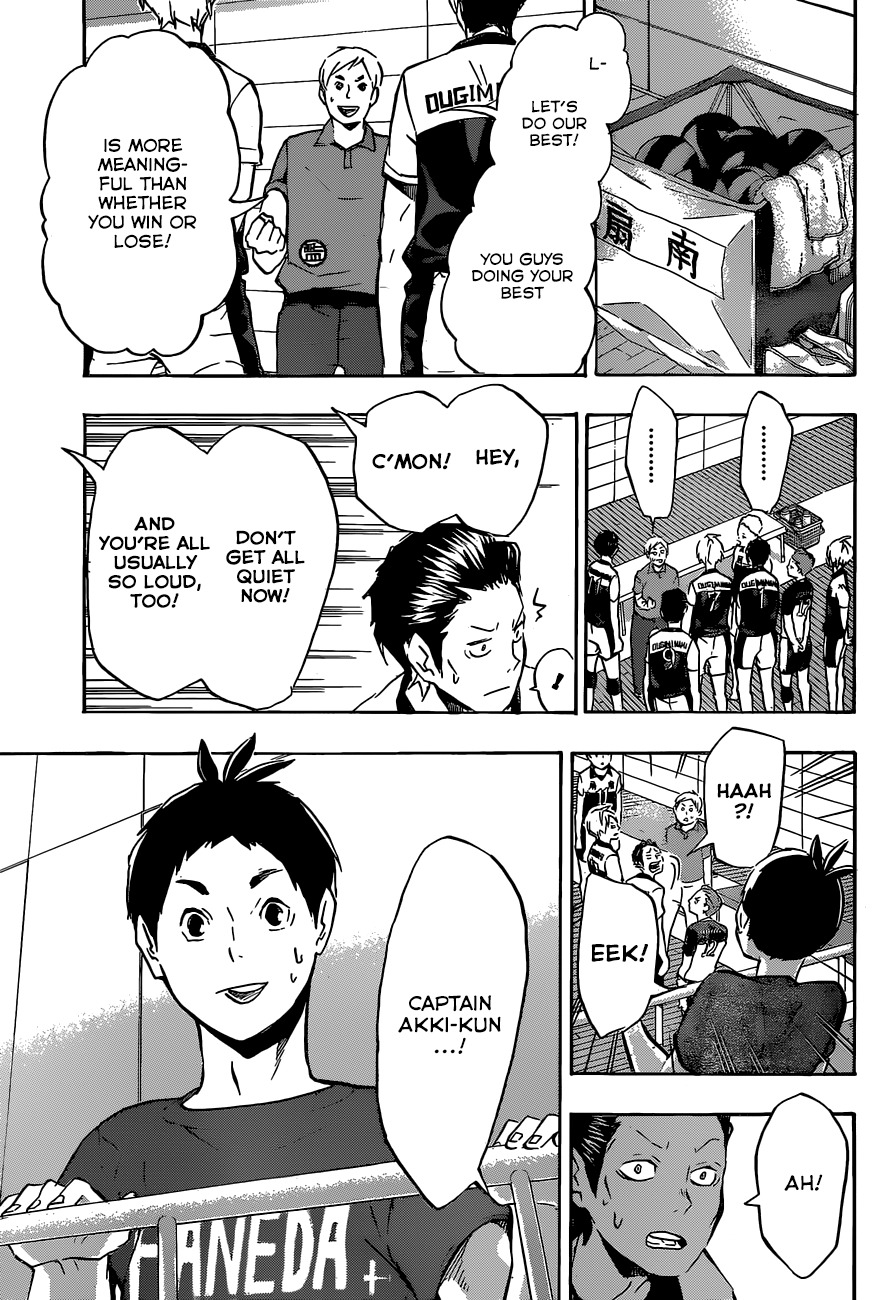 Haikyu!! Chapter 100 page 15 - Chapter 100: Appearances