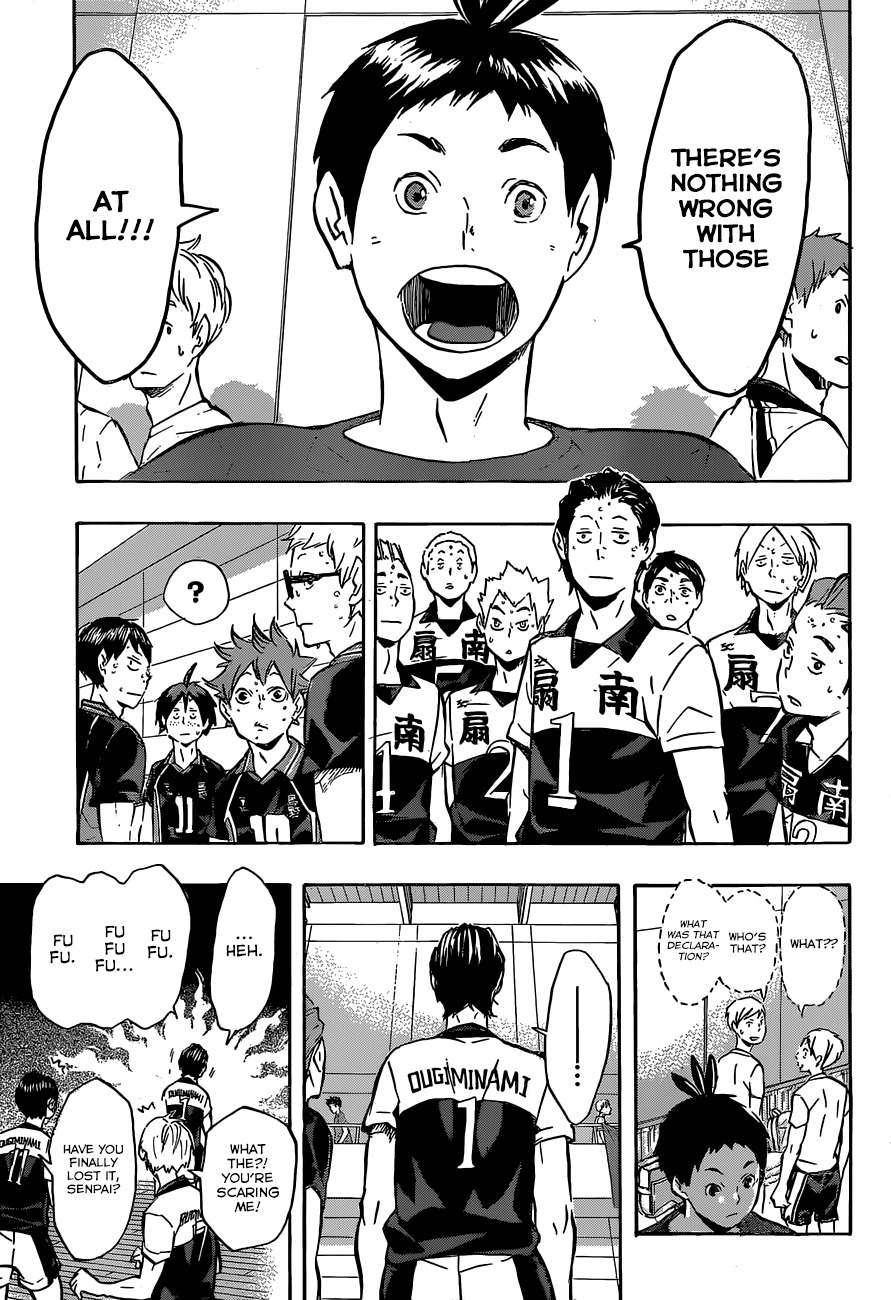 Haikyu!! Chapter 100 page 17 - Chapter 100: Appearances