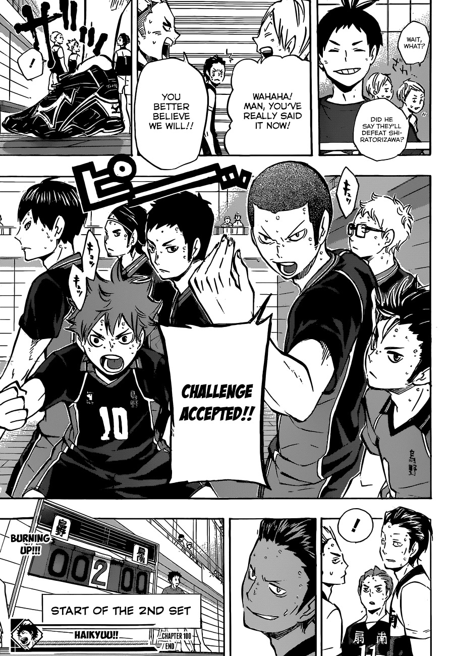 Haikyu!! Chapter 100 page 19 - Chapter 100: Appearances