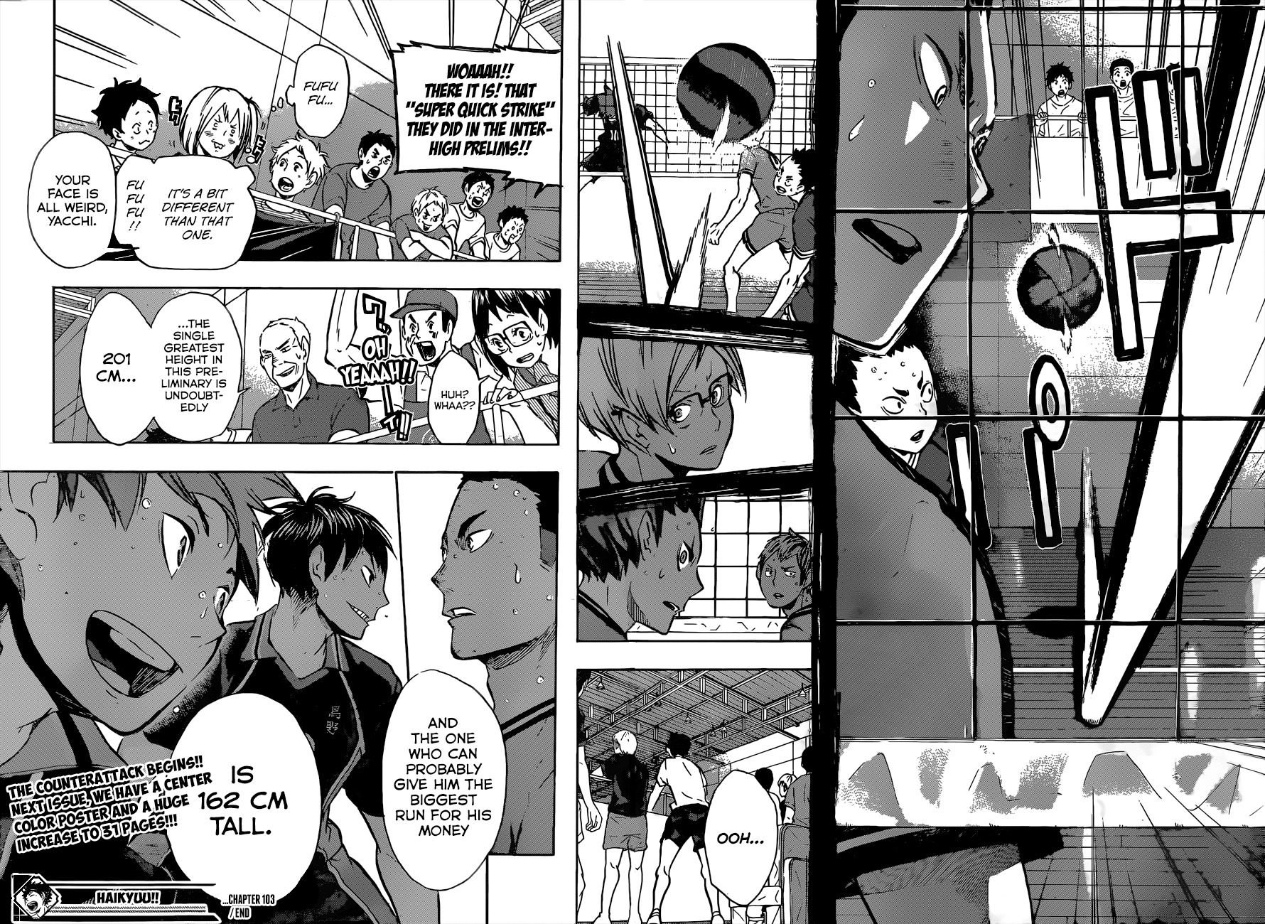 Haikyu!! Chapter 103 page 22 - Chapter 103: Ground Warfare