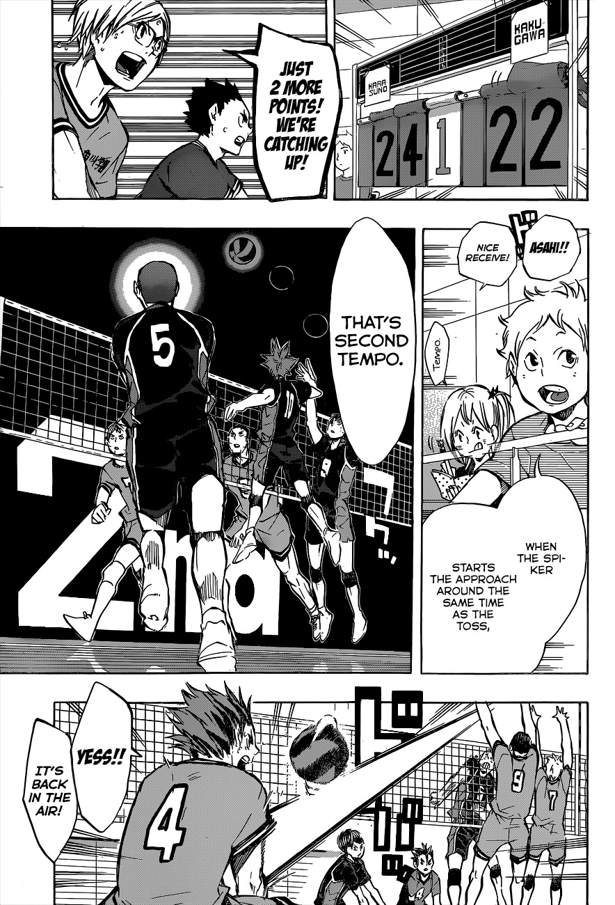 Haikyu!! Chapter 104 page 11 - Chapter 104: Baby Bird