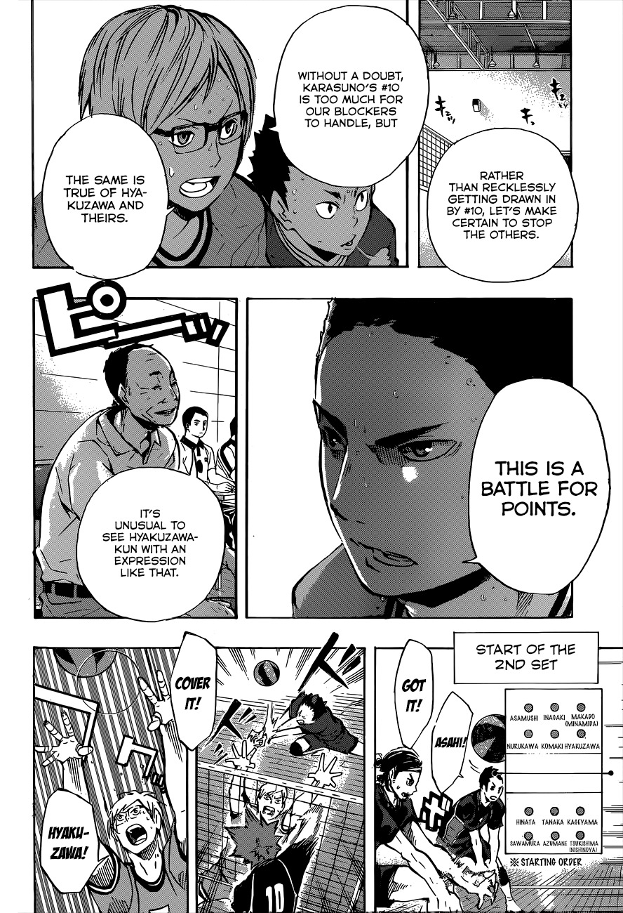 Haikyu!! Chapter 104 page 16 - Chapter 104: Baby Bird