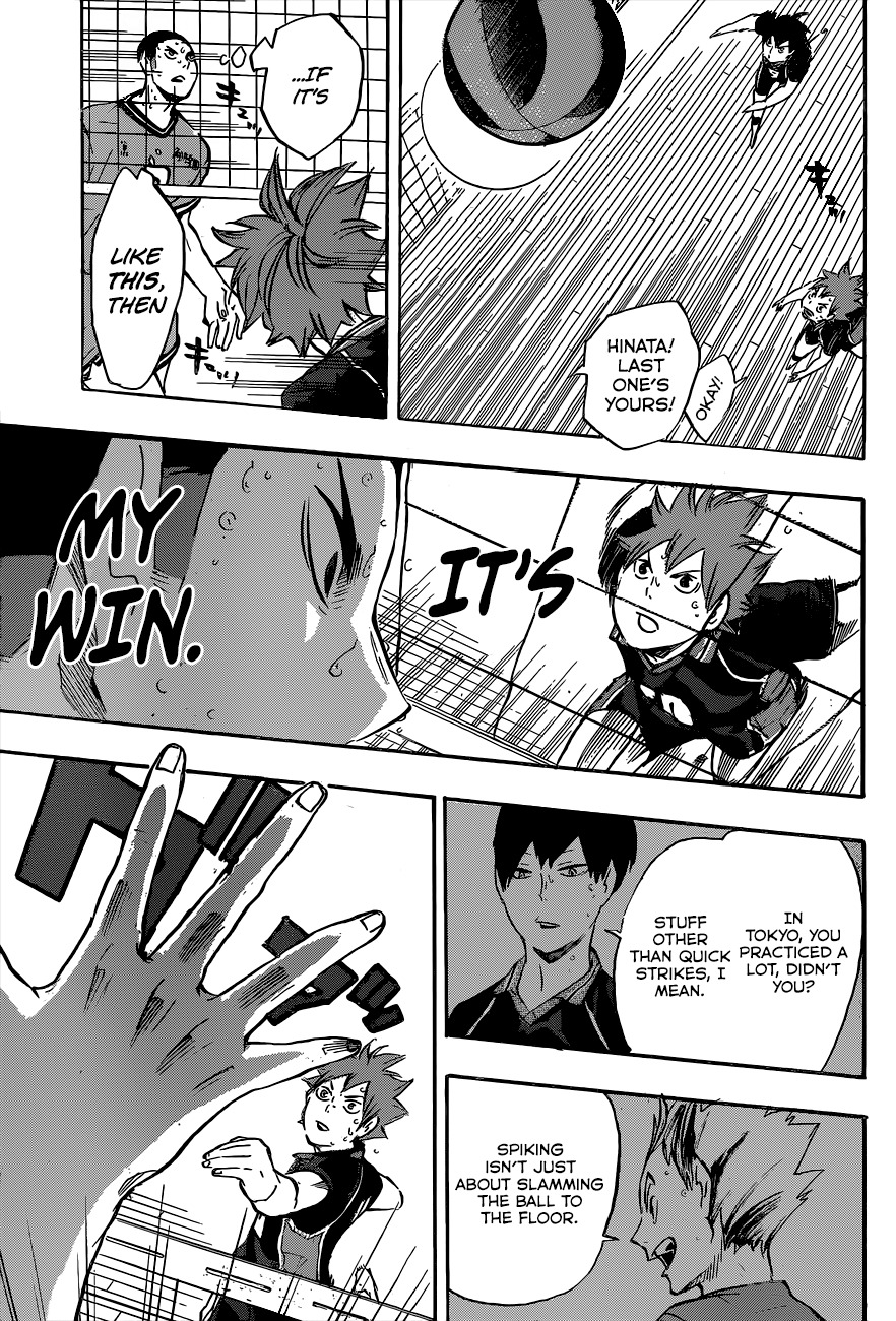 Haikyu!! Chapter 104 page 27 - Chapter 104: Baby Bird