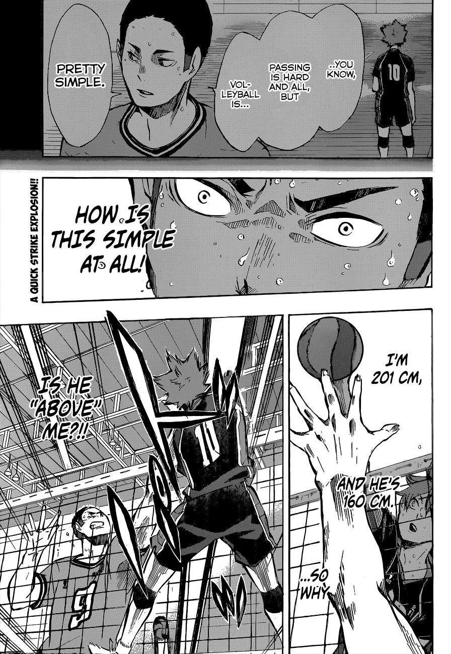 Haikyu!! Chapter 104 page 3 - Chapter 104: Baby Bird