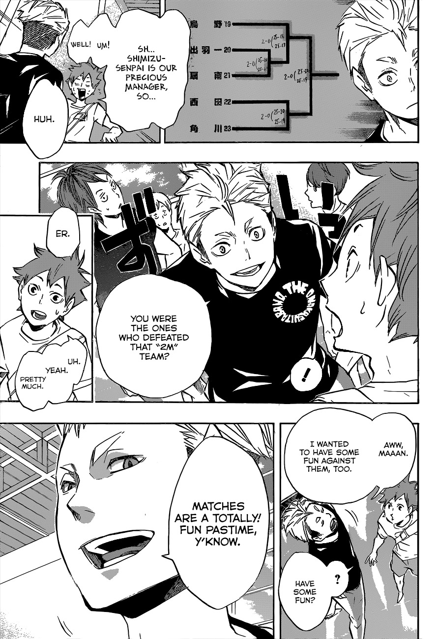 Haikyu!! Chapter 105 page 11 - Chapter 105: The Same Arena