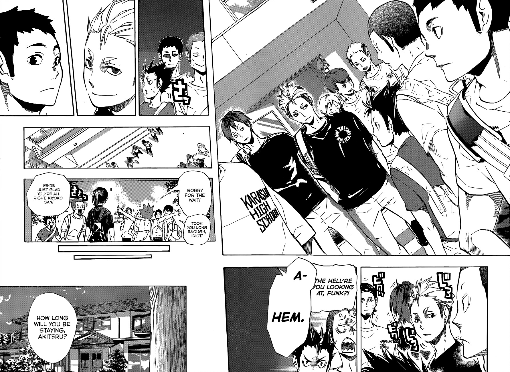 Haikyu!! Chapter 105 page 14 - Chapter 105: The Same Arena