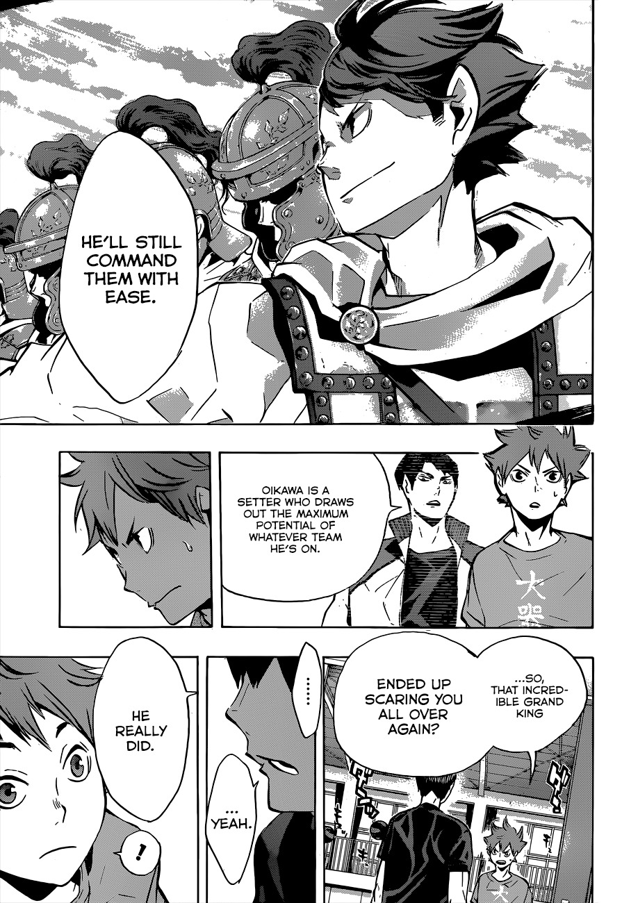 Haikyu!! Chapter 106 page 12 - Chapter 106: Their Respective Walls
