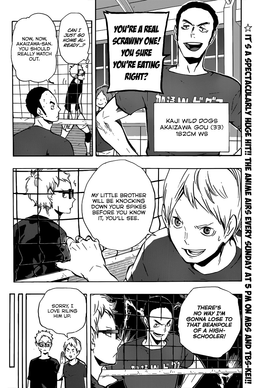 Haikyu!! Chapter 106 page 15 - Chapter 106: Their Respective Walls