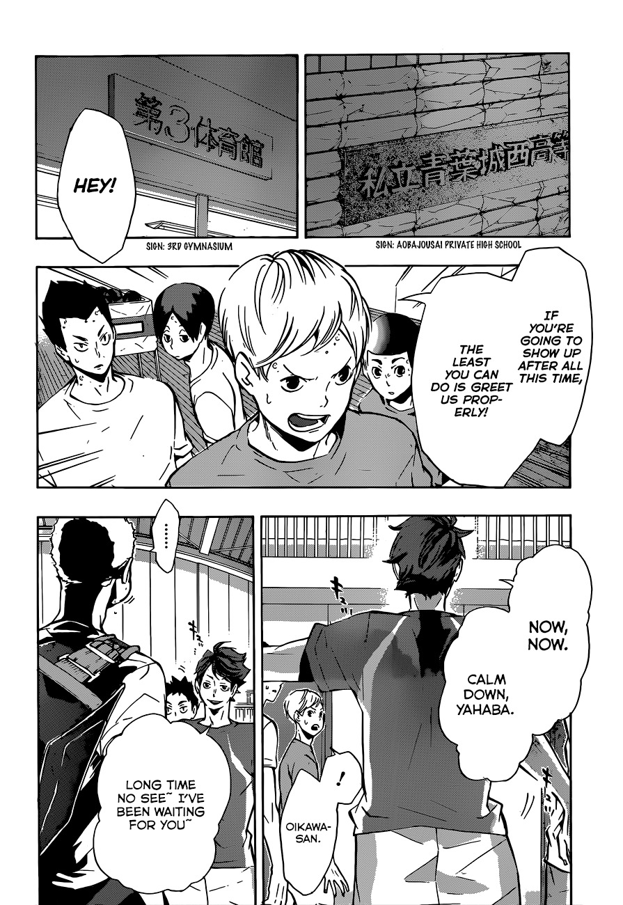 Haikyu!! Chapter 106 page 19 - Chapter 106: Their Respective Walls