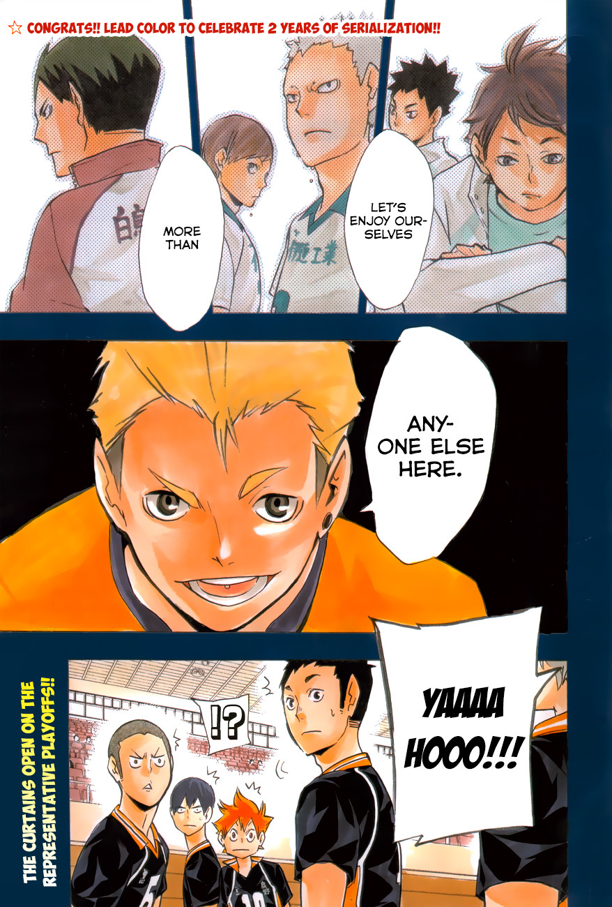 Haikyu!! Chapter 109 page 3 - Chapter 109: To Arms