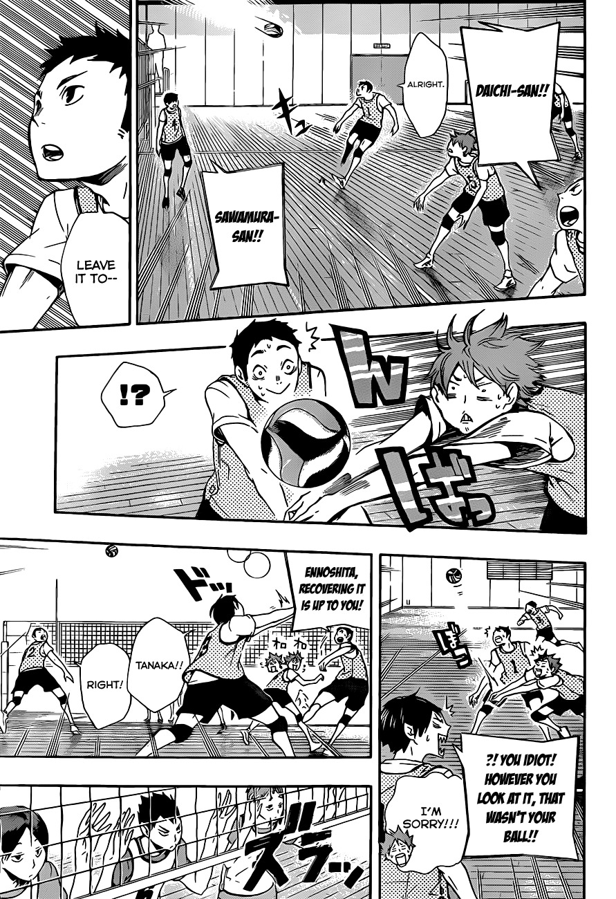 Haikyu!! Chapter 11 page 15 - Chapter 11: A "Reunion" and "Utter Failure"