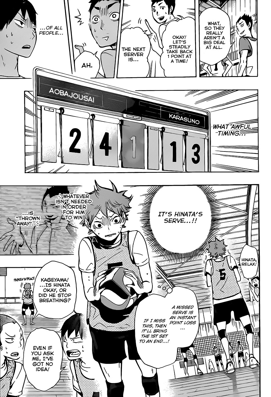Haikyu!! Chapter 11 page 17 - Chapter 11: A "Reunion" and "Utter Failure"