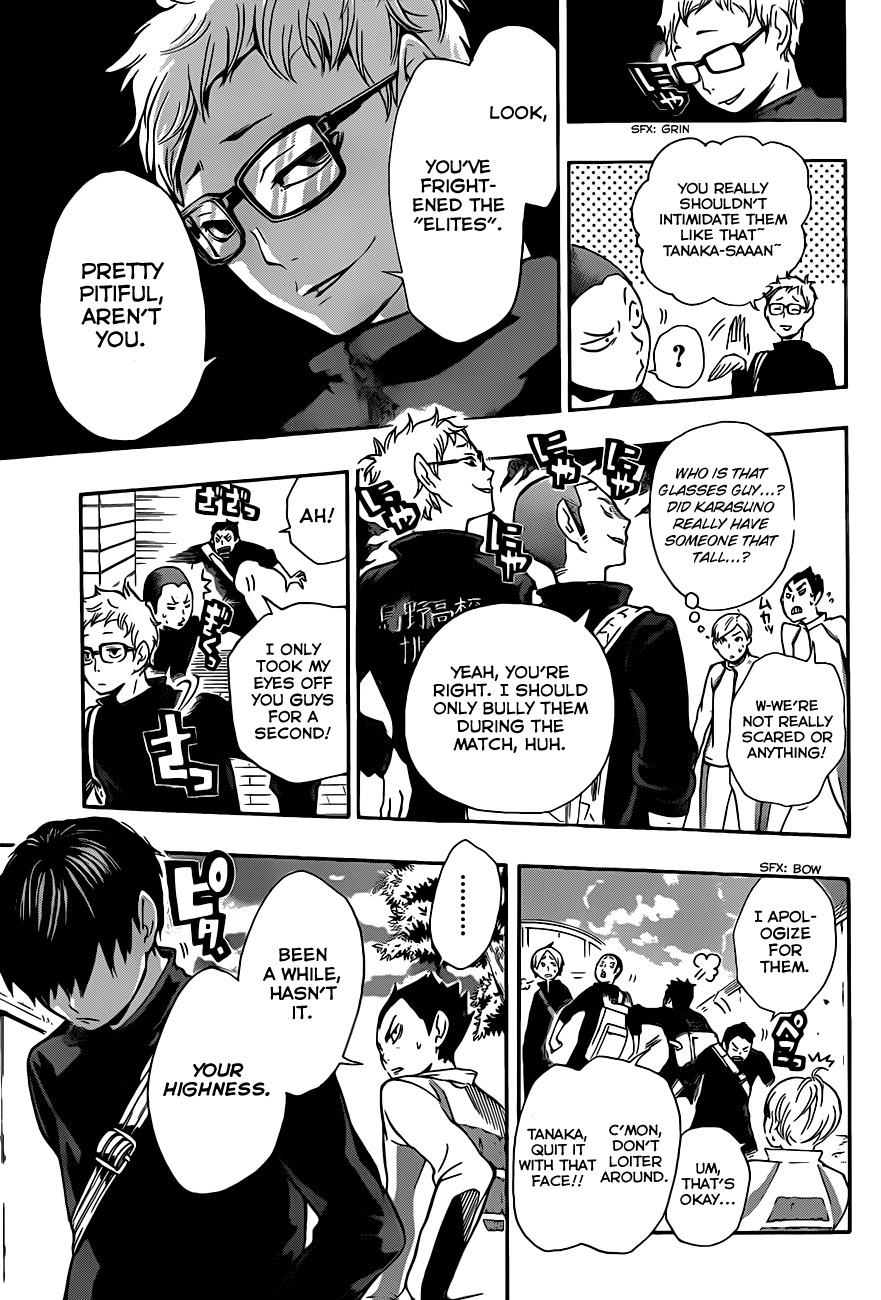 Haikyu!! Chapter 11 page 5 - Chapter 11: A "Reunion" and "Utter Failure"