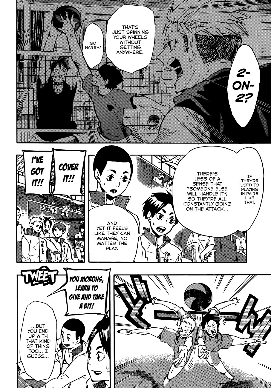 Haikyu!! Chapter 110 page 11 - Chapter 110: The Strength to Be Versatile