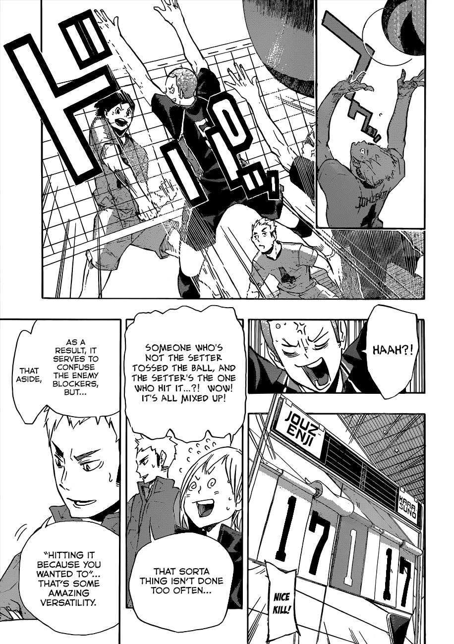 Haikyu!! Chapter 110 page 14 - Chapter 110: The Strength to Be Versatile