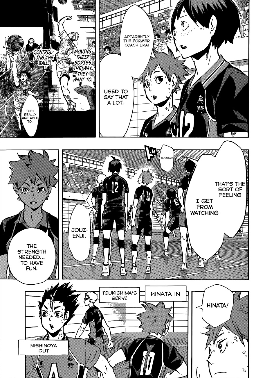 Haikyu!! Chapter 110 page 16 - Chapter 110: The Strength to Be Versatile