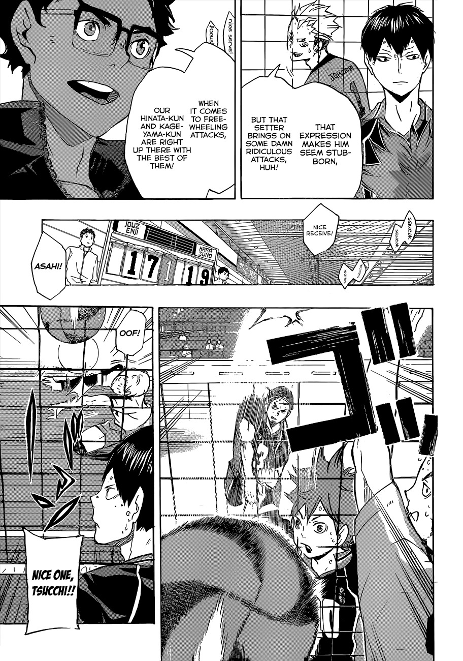 Haikyu!! Chapter 110 page 18 - Chapter 110: The Strength to Be Versatile