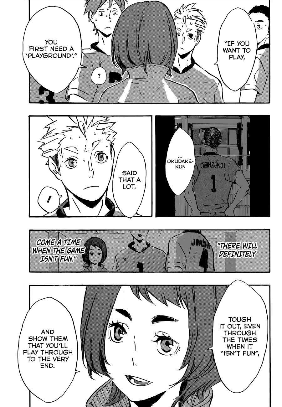 Haikyu!! Chapter 113 page 18 - Chapter 113: Playground, Part 2
