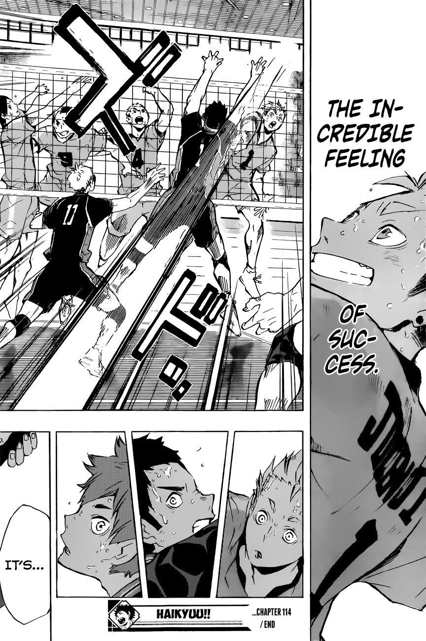 Haikyu!! Chapter 114 page 20 - Chapter 114: Playground, Part 3