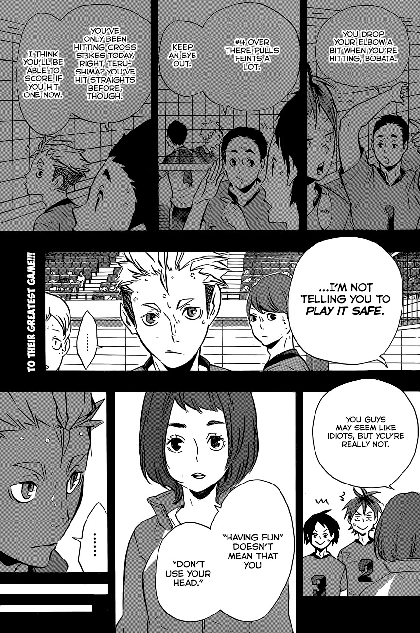 Haikyu!! Chapter 114 page 3 - Chapter 114: Playground, Part 3