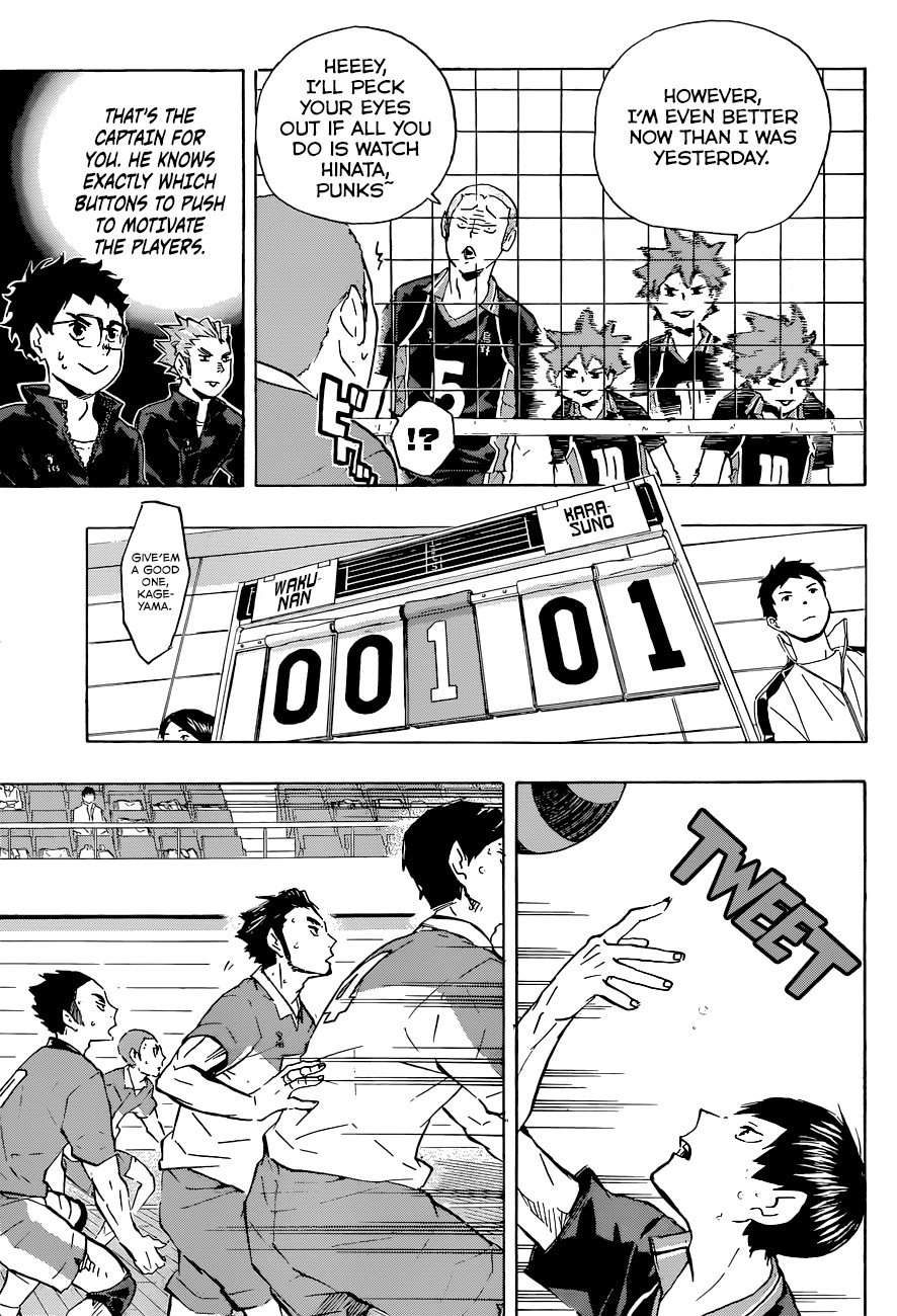 Haikyu!! Chapter 116 page 11 - Chapter 116: Vs. Wakutaniminami High School