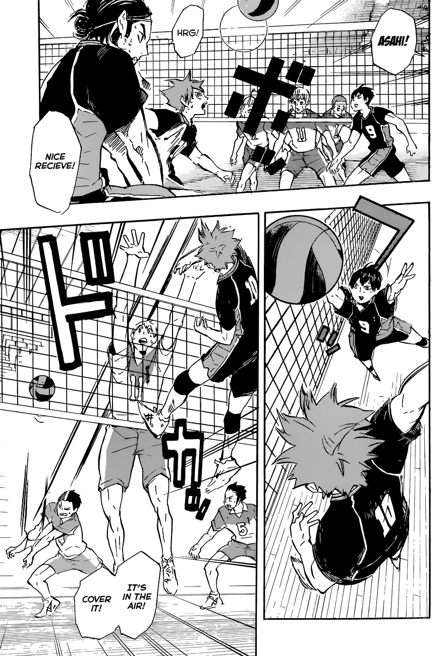 Haikyu!! Chapter 116 page 16 - Chapter 116: Vs. Wakutaniminami High School