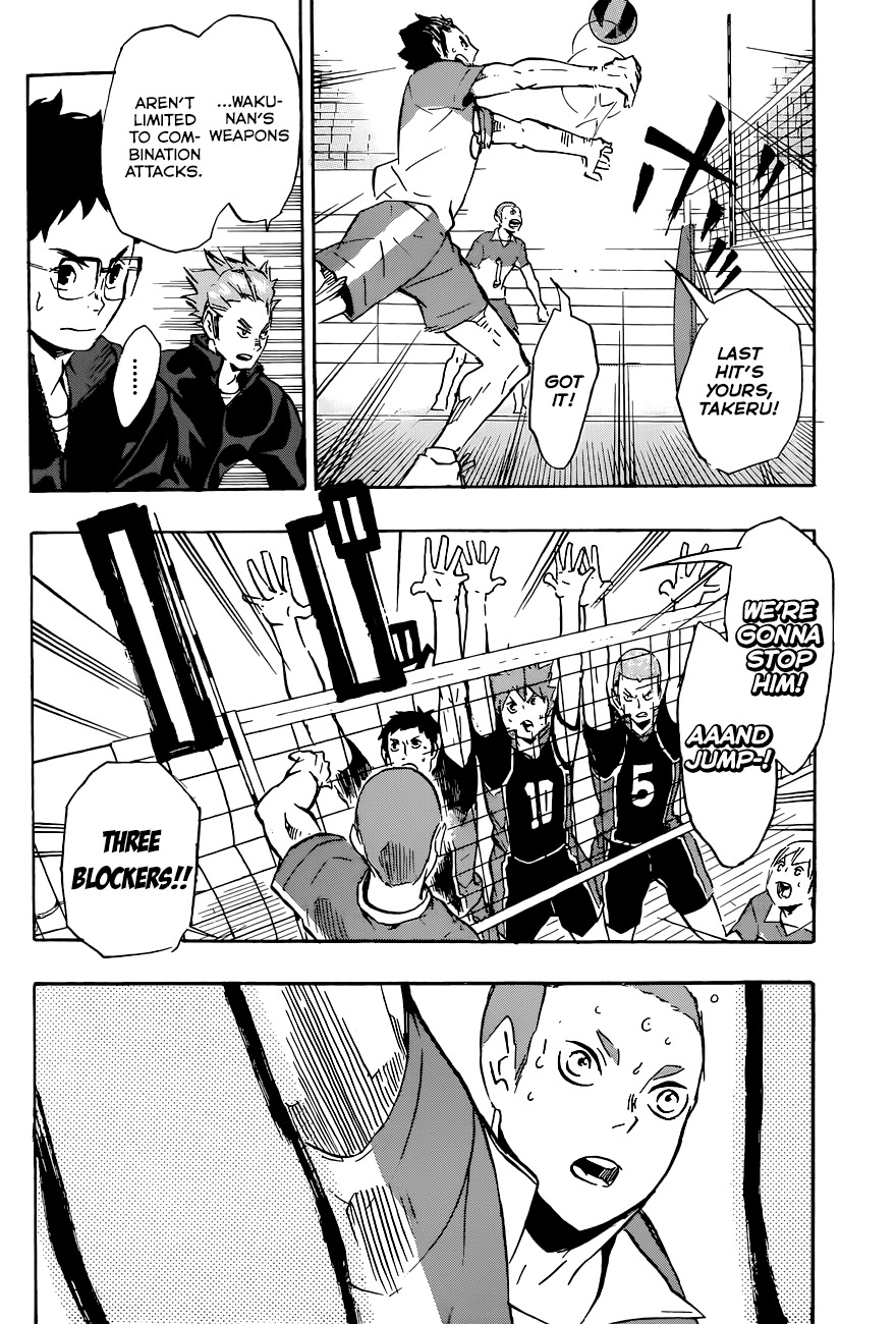 Haikyu!! Chapter 116 page 17 - Chapter 116: Vs. Wakutaniminami High School