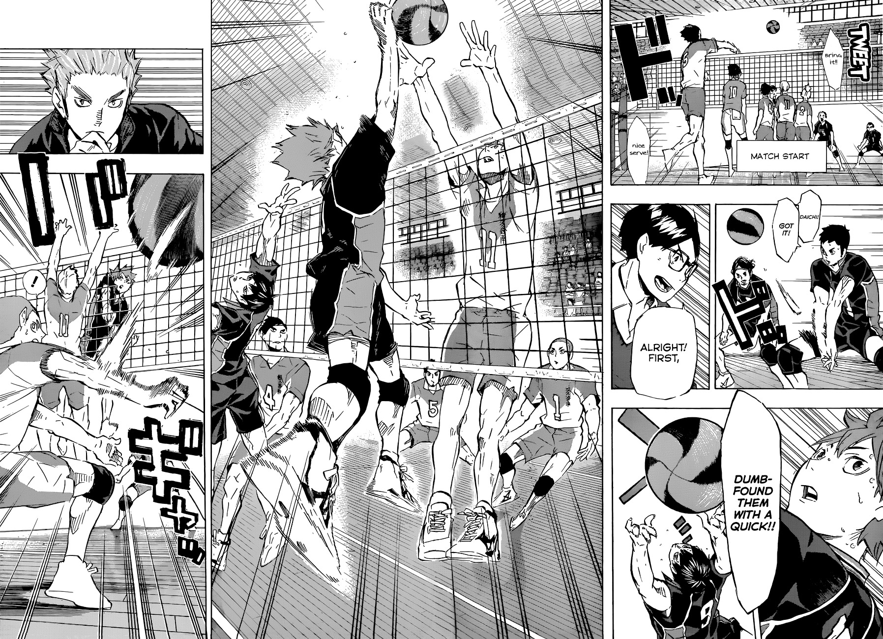 Haikyu!! Chapter 116 page 7 - Chapter 116: Vs. Wakutaniminami High School