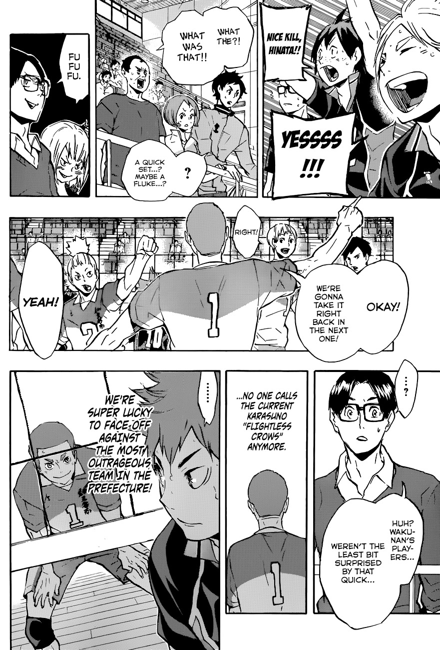 Haikyu!! Chapter 116 page 8 - Chapter 116: Vs. Wakutaniminami High School